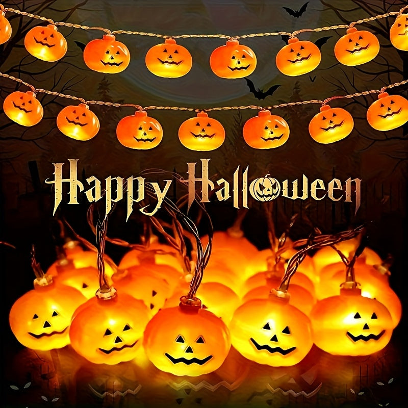 Pompoenlampjes Happy Halloween