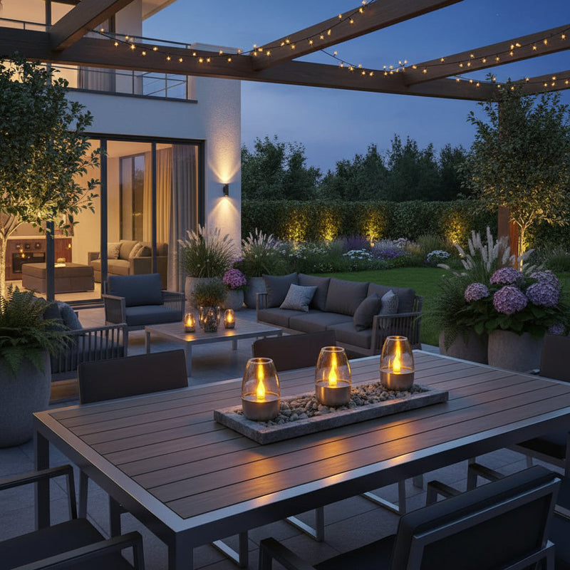 Zo creëer je een luxe resortsfeer in je tuin