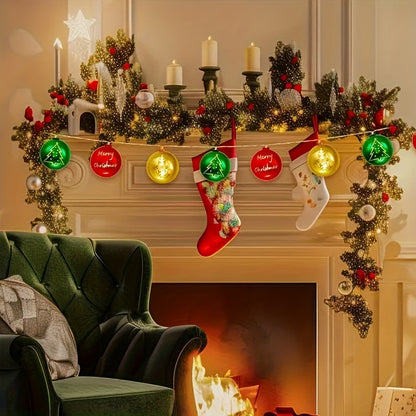 Liora | Lichtsnoer met kerstballen