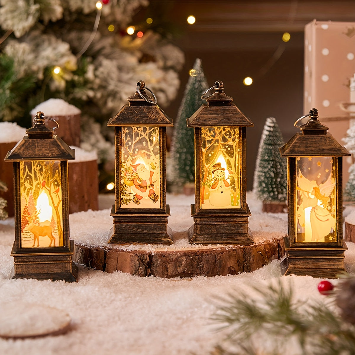 ChristmasCandle | Kerstkandelaren (set van 4)