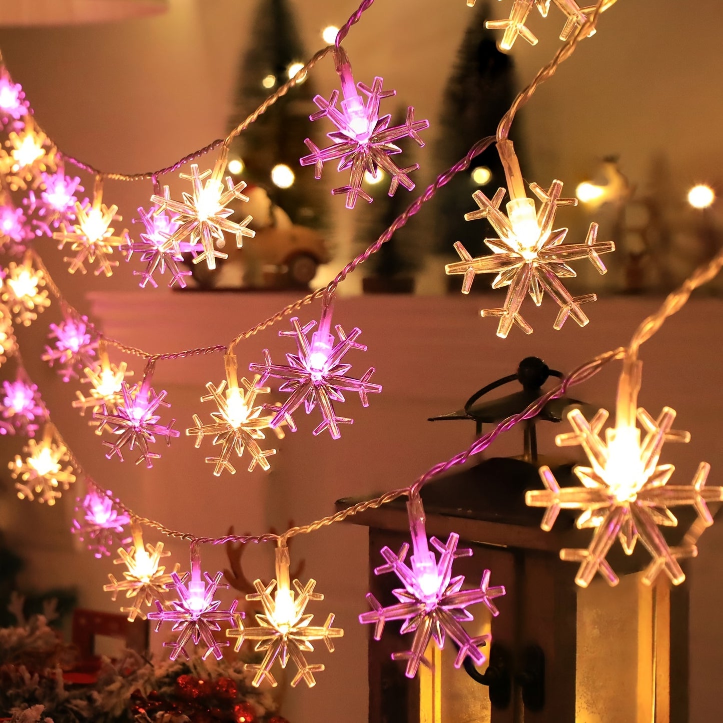 FrostLume snowlights | Lichtsnoer met sneeuwvlokjes