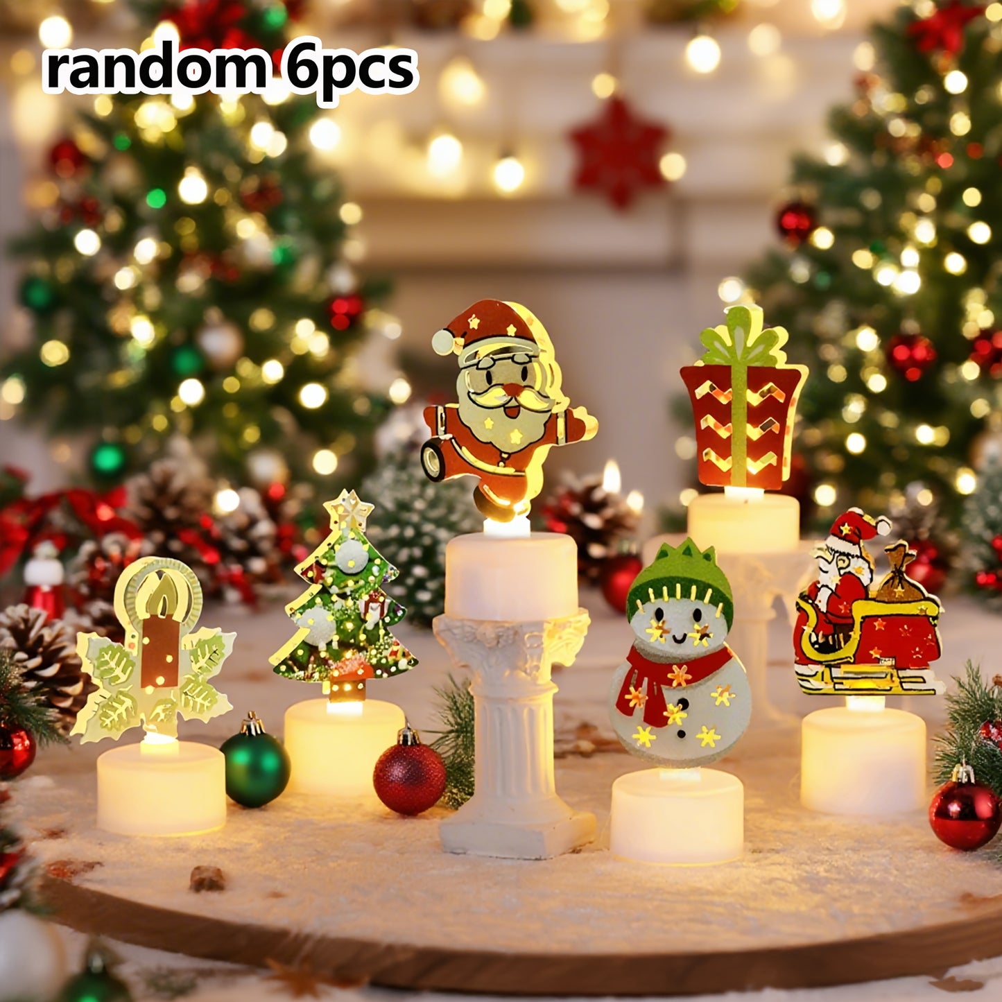LumiNoël | Kleine ledlampjes met kerstthema