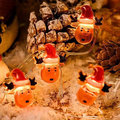 RudiGlow | Lichtsnoer met verschillende kerst thema's