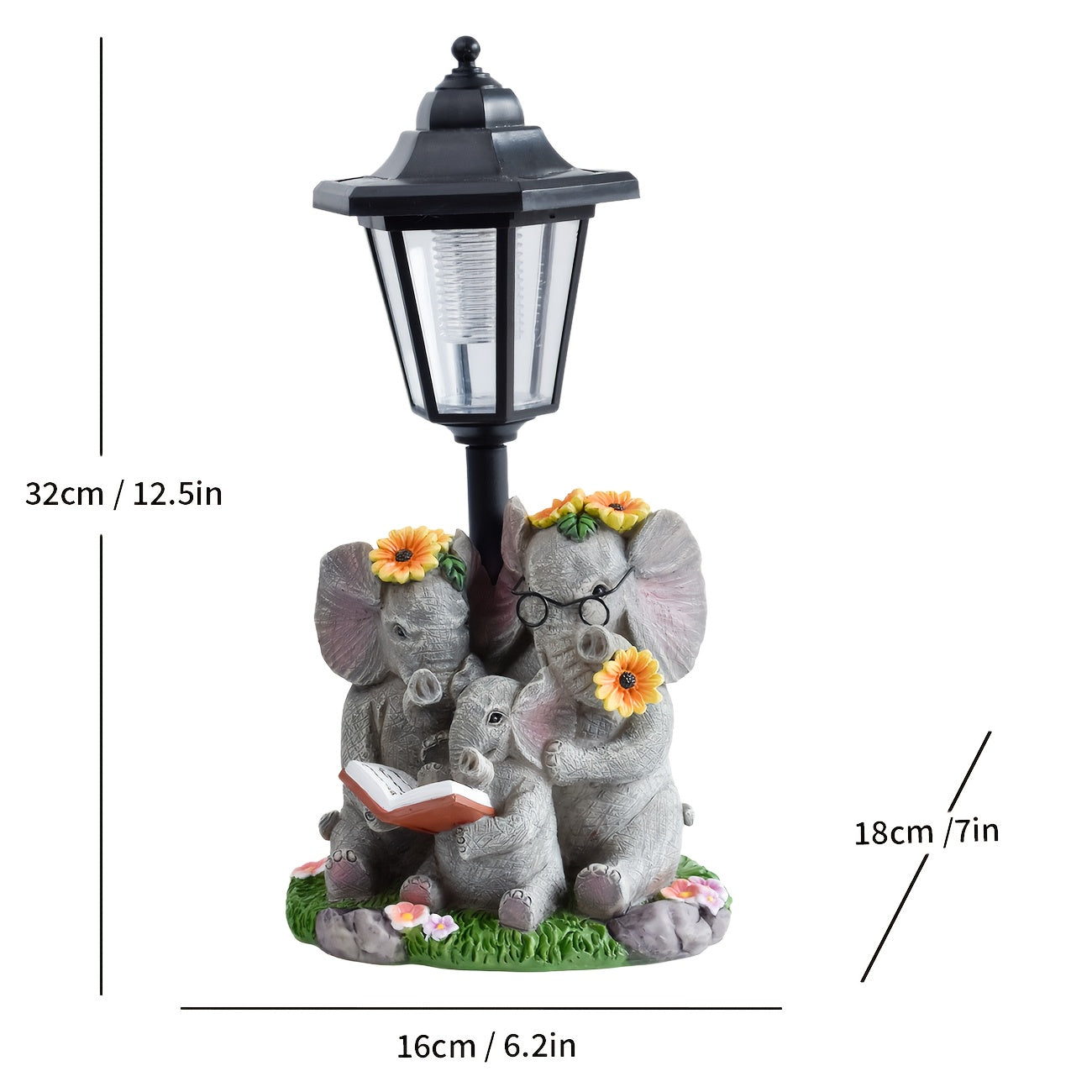 Elevaris Solar | Olifant beeldlamp