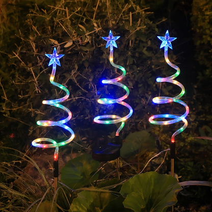 StarGrove Solar | Spiraal lamp voor buiten (set van 3)