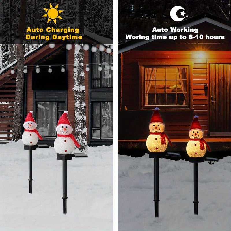 FrostLume | Solar Sneeuwpop verlichting