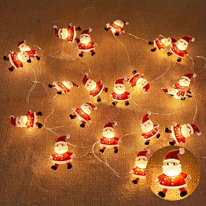 Frosty Friends Glow | Lichtsnoer met kerstmannen
