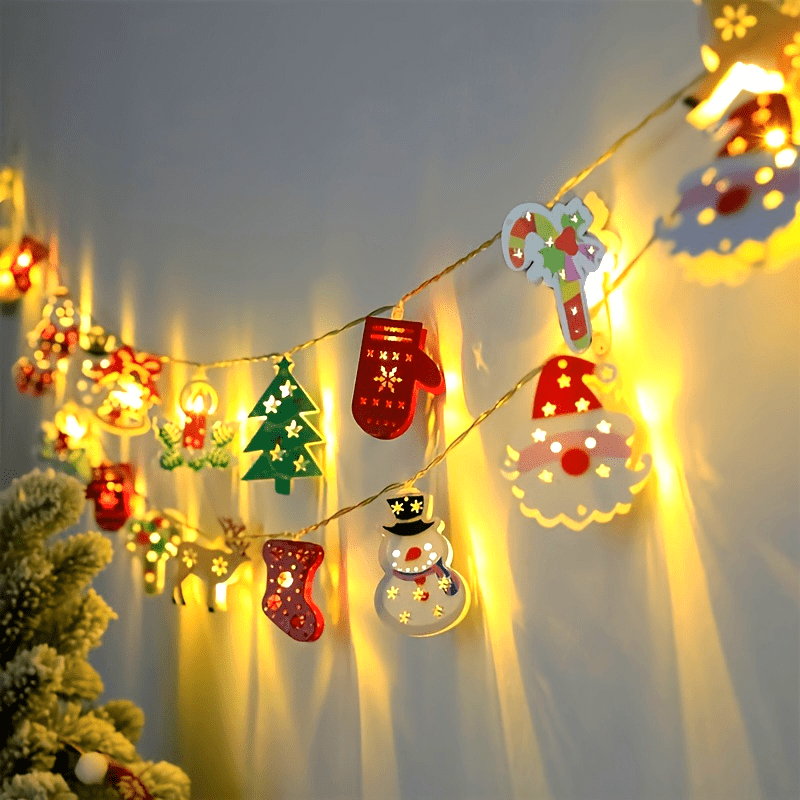 NiklasGlow | Lichtsnoer met kerstthema