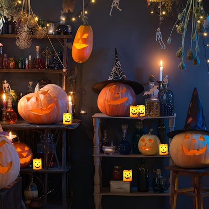 GlowJack | Halloweenkaarsen (set van 6)