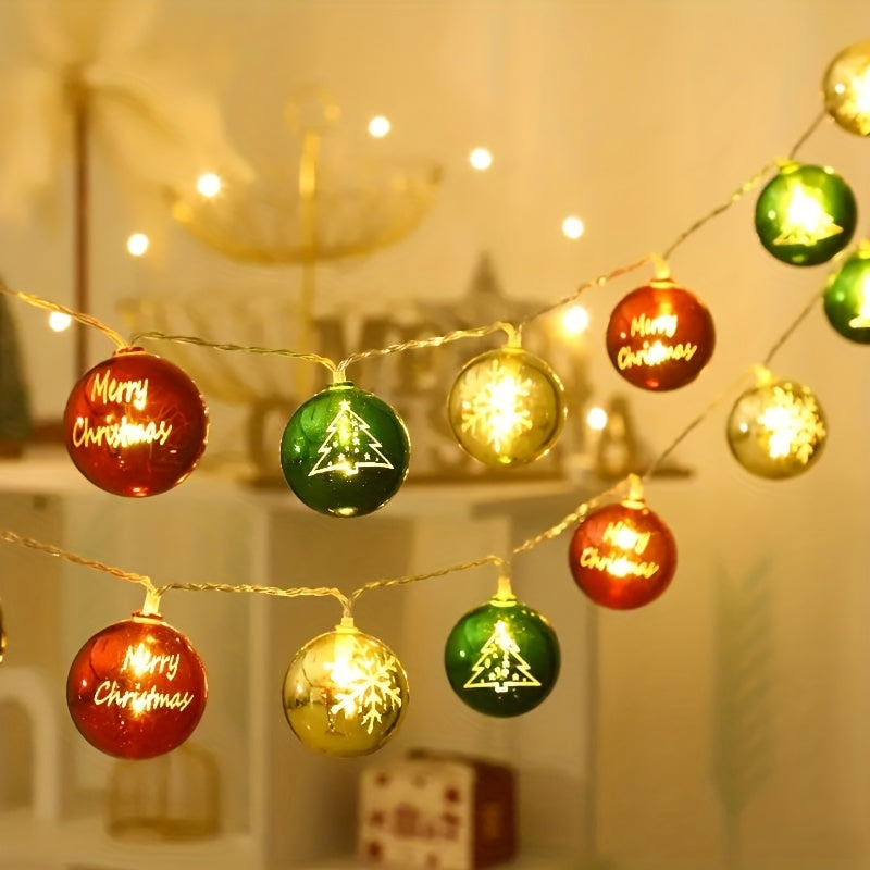 Liora | Lichtsnoer met kerstballen