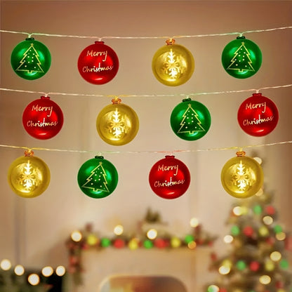 Liora | Lichtsnoer met kerstballen