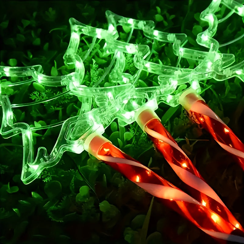 LumiFest | Zuurstok met kerstboom (set van 5)