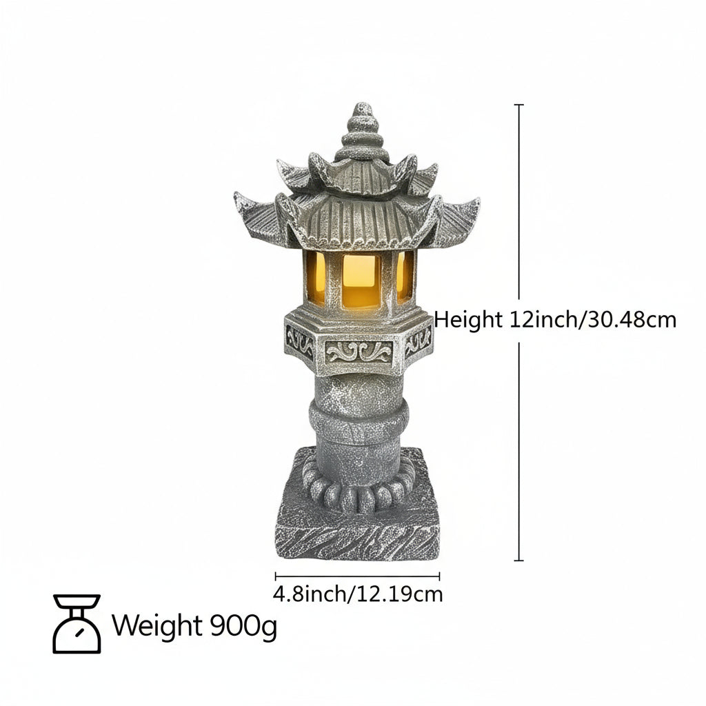 Zenora Solar | Pagoda lamp