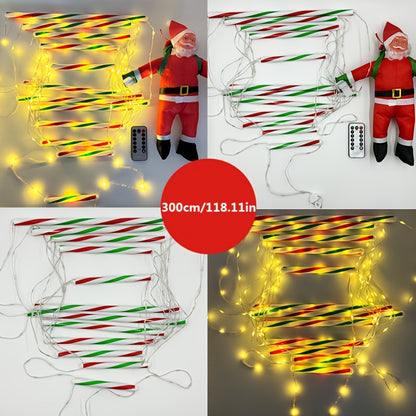 ClimbBright Festline | Klimmende kerstman