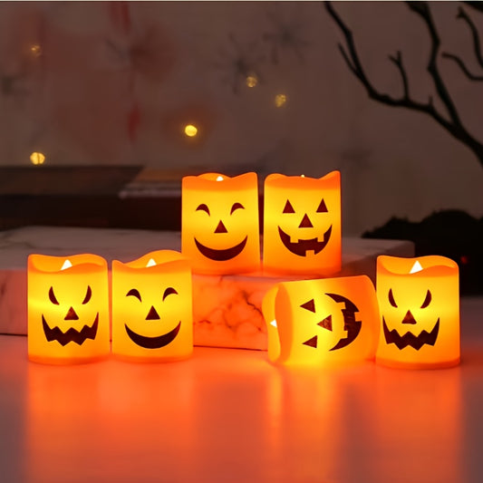 GlowJack | Halloweenkaarsen (set van 6)