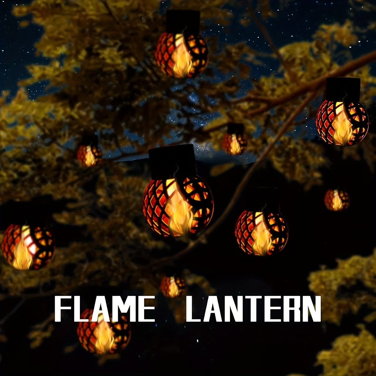 Flamora Solar | Mini hanglampen (set van 5)
