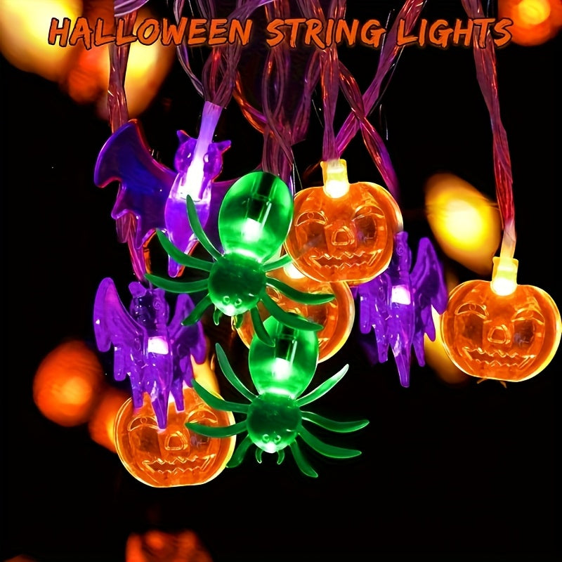 SpookyGlow | Lichtsnoer met halloweenfiguurtjes