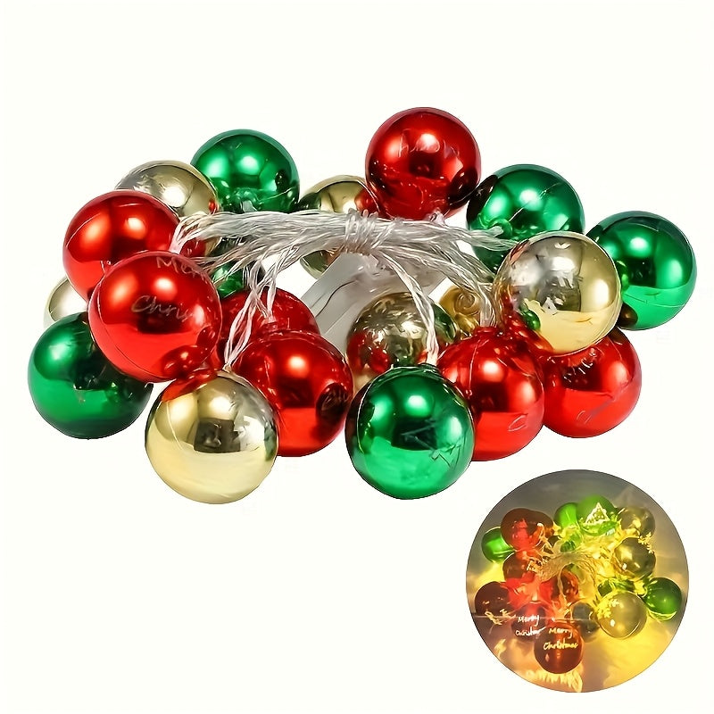 Liora | Lichtsnoer met kerstballen
