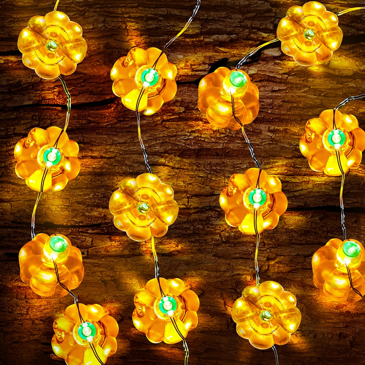 COPPERGLOW | Lichtsnoer met pompoenen