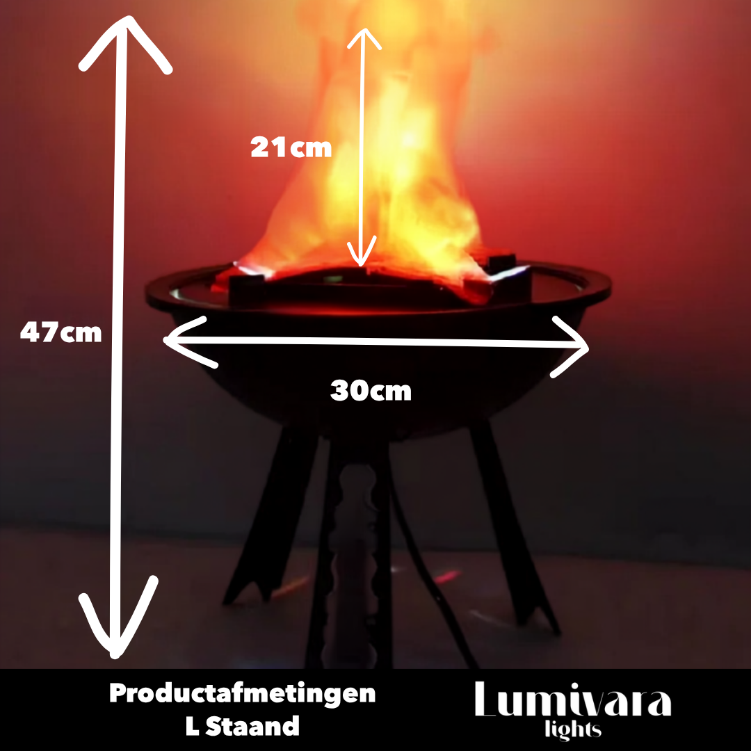 FLAMEHALO | Sfeervol vuureffect voor binnen