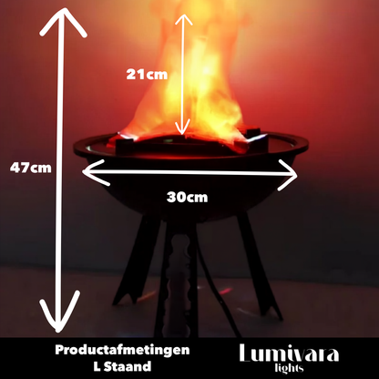 FLAMEHALO | Sfeervol vuureffect voor binnen