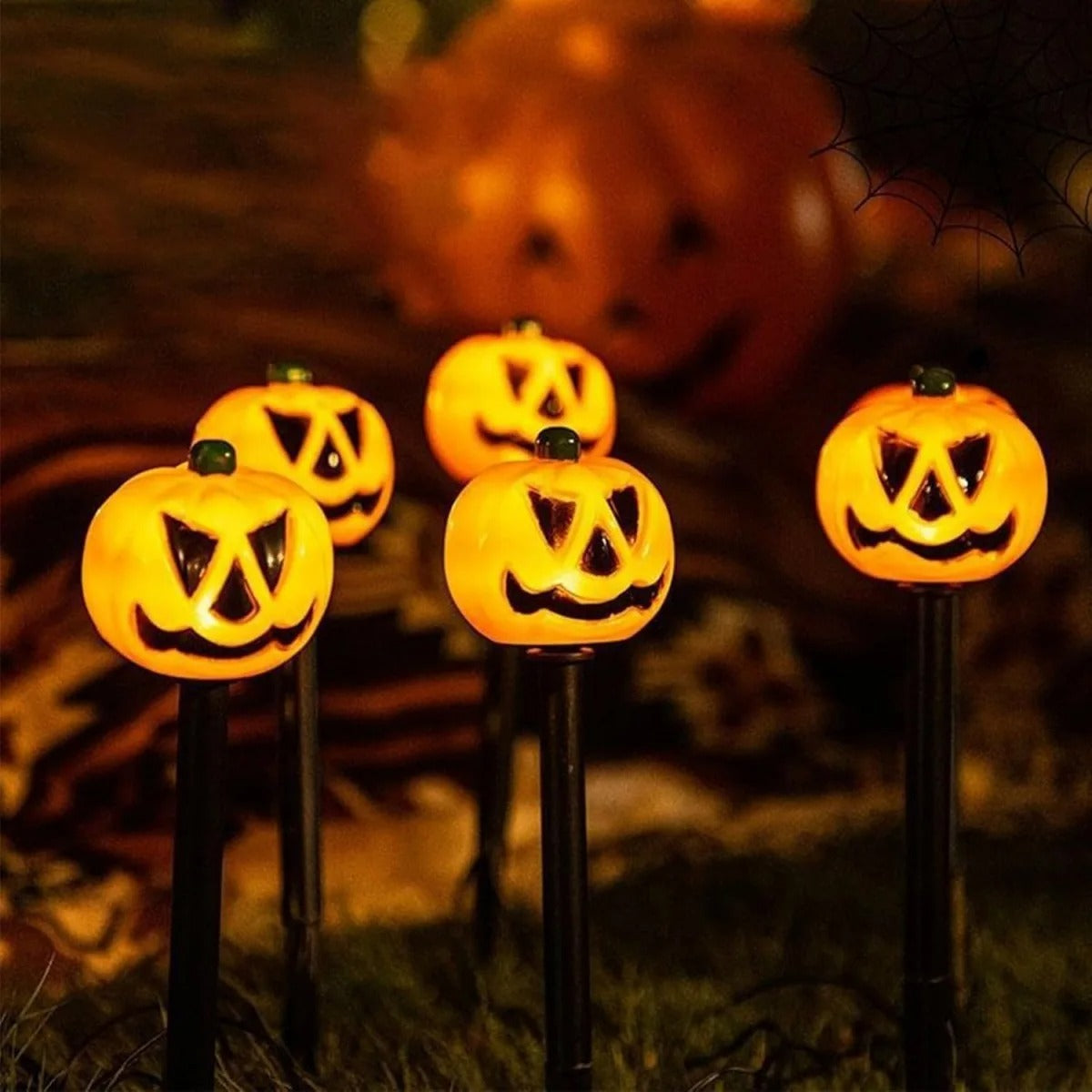 HALLOWPATH | Tuinpadlampen met pompoendesign