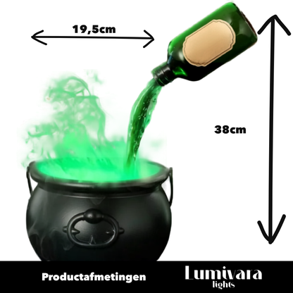 MISTCAULDRON | Mistige heksenketel voor Halloween sfeer