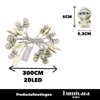 MUMILOOM | Lichtsnoer met mummies