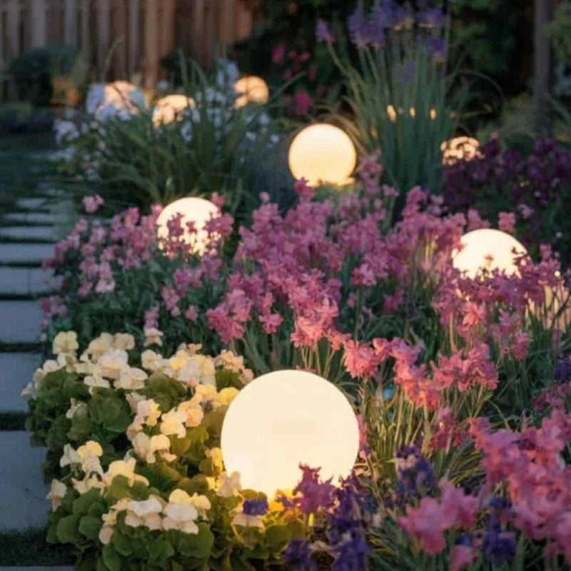 NoctaOrb Glow | Zachte LED tuinbol voor sfeervolle avonden buiten