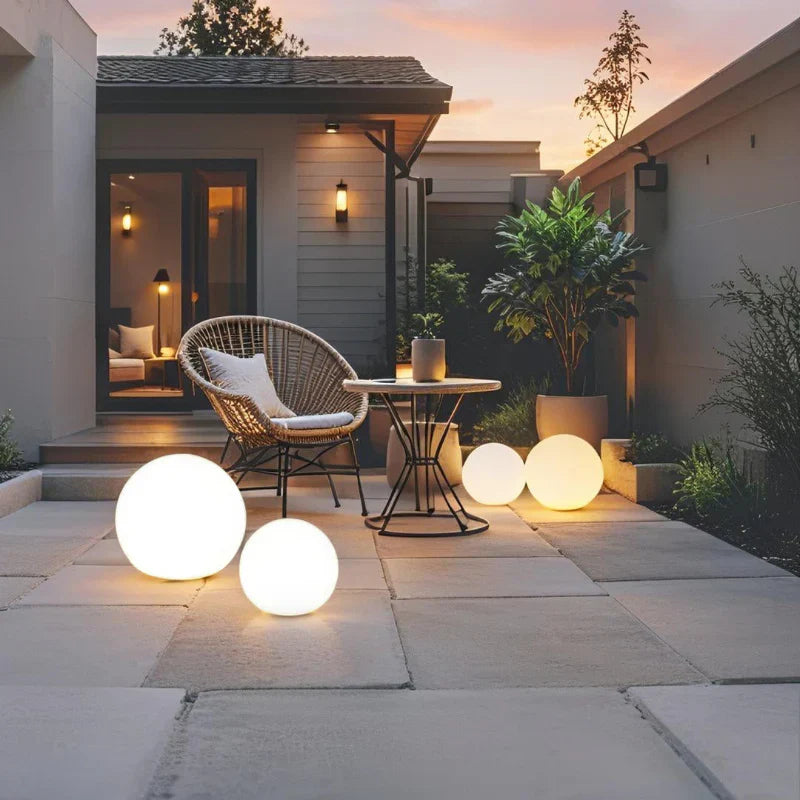 NoctaOrb Glow | Zachte LED tuinbol voor sfeervolle avonden buiten