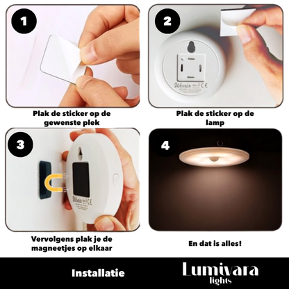 SENSELUX | Slimme nachtlamp met bewegingssensor