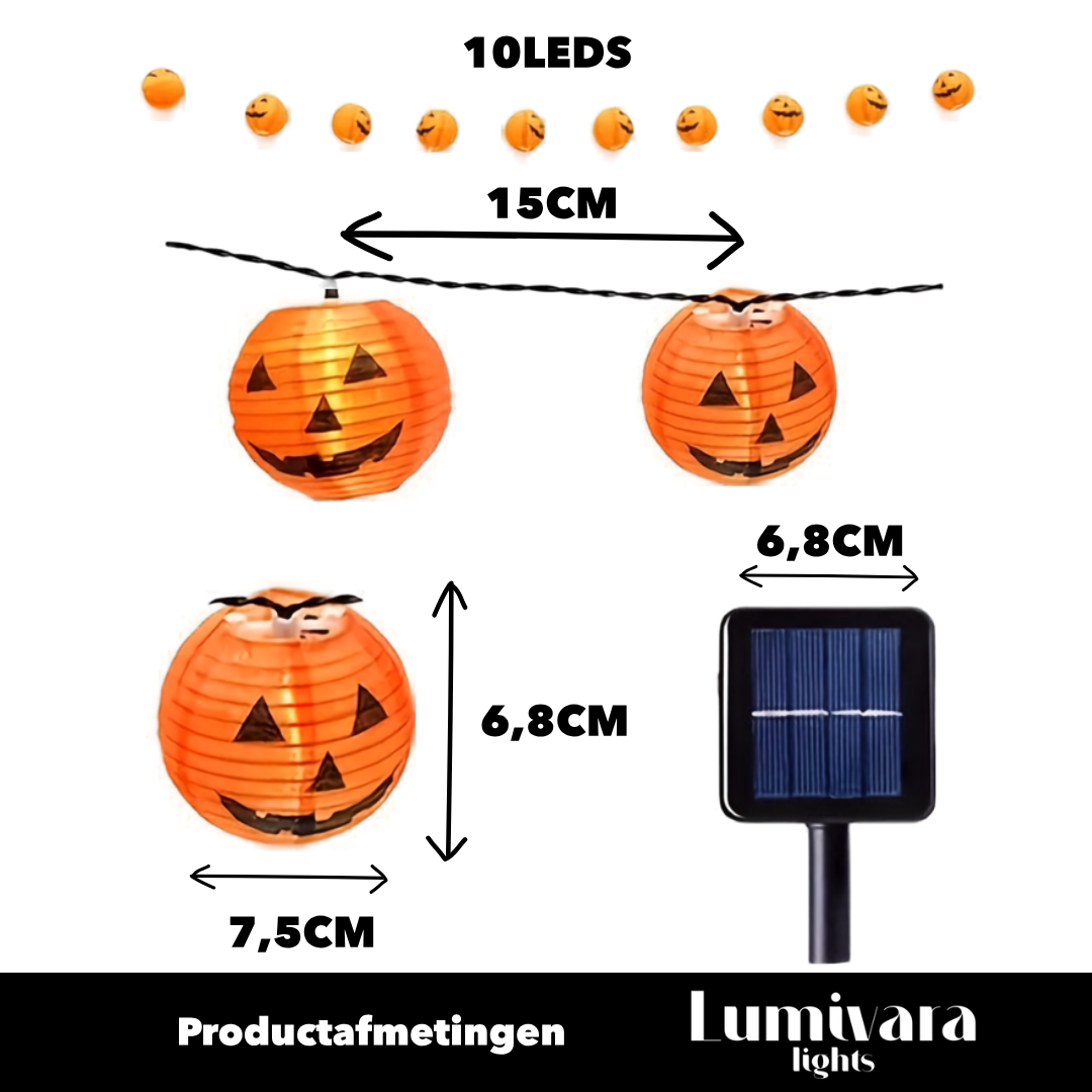 SOLARPUMPKIN | Lichtslinger met pompoenen