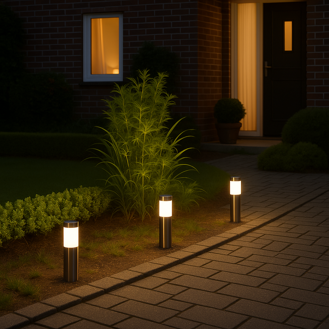 LumaPost Solar | Staande solar buitenlamp voor duurzame tuinverlichting