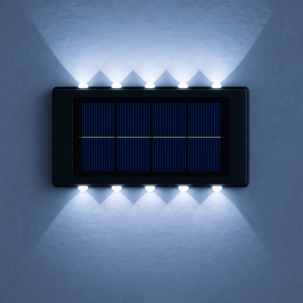 NoctaRay SolarXL | Solar wandlamp met warm up & down lichteffect