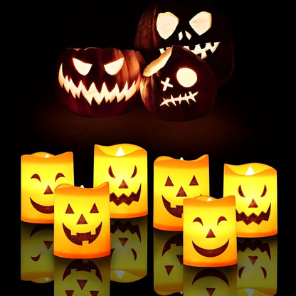 GlowJack | Halloweenkaarsen (set van 6)
