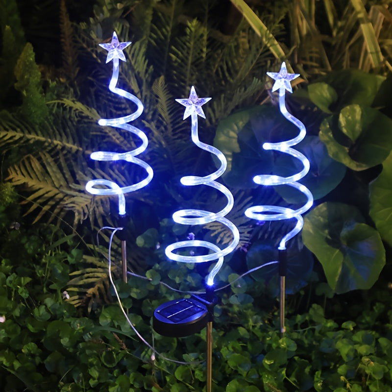StarGrove Solar | Spiraal lamp voor buiten (set van 3)