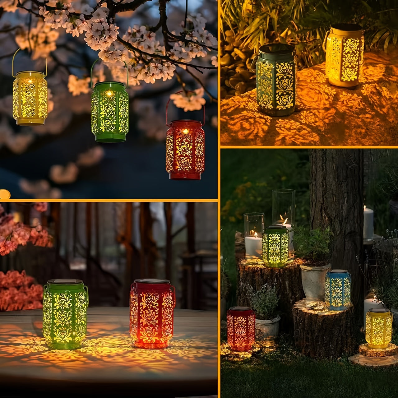 Rosara Solar | Lantaarn (set van 4)