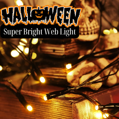 Arachnight | Spinnenweb met lampjes