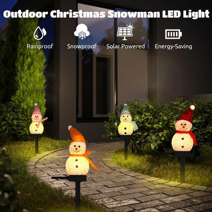 FrostLume | Solar Sneeuwpop verlichting