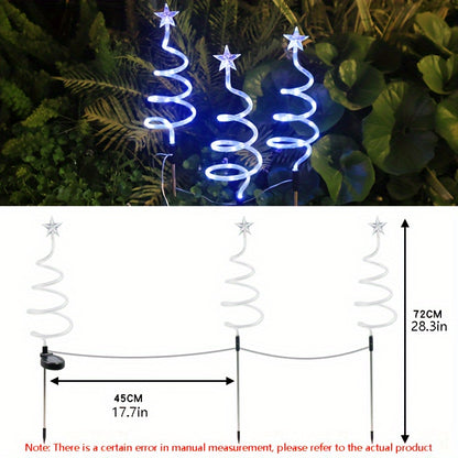 StarGrove Solar | Spiraal lamp voor buiten (set van 3)