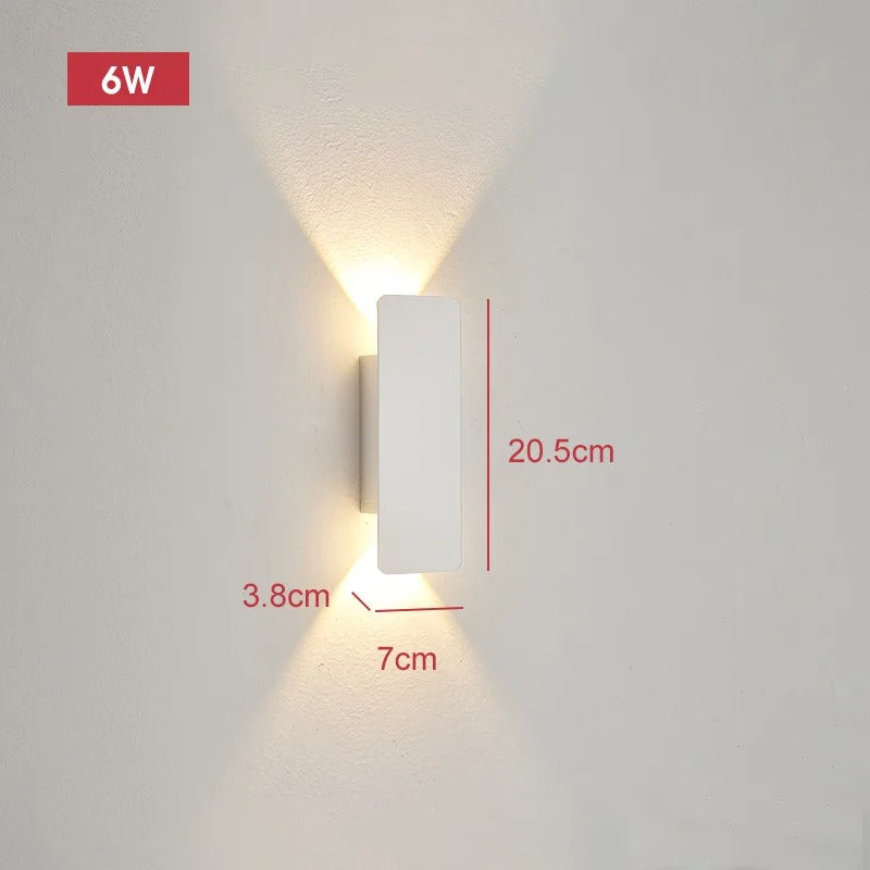 StriaGlow Wall | Slanke LED strip wandlamp voor binnen en buiten