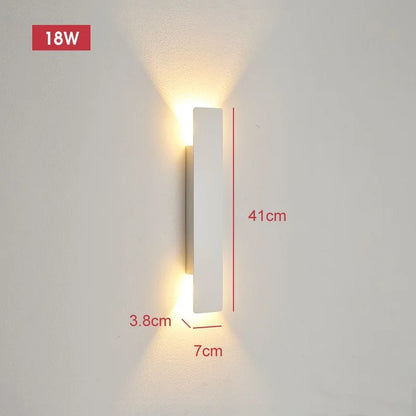 StriaGlow Wall | Slanke LED strip wandlamp voor binnen en buiten