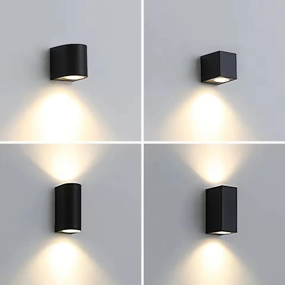 PorchGlow Pro | Aluminium wandlamp voor stijlvolle en veilige buitenverlichting