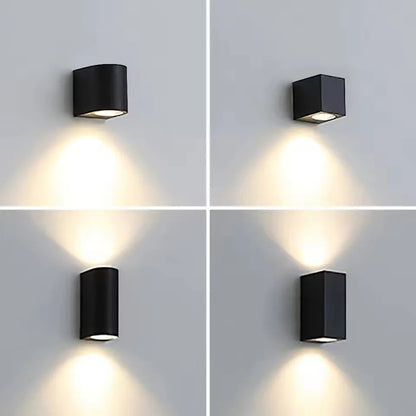 PorchGlow Pro | Aluminium wandlamp voor stijlvolle en veilige buitenverlichting