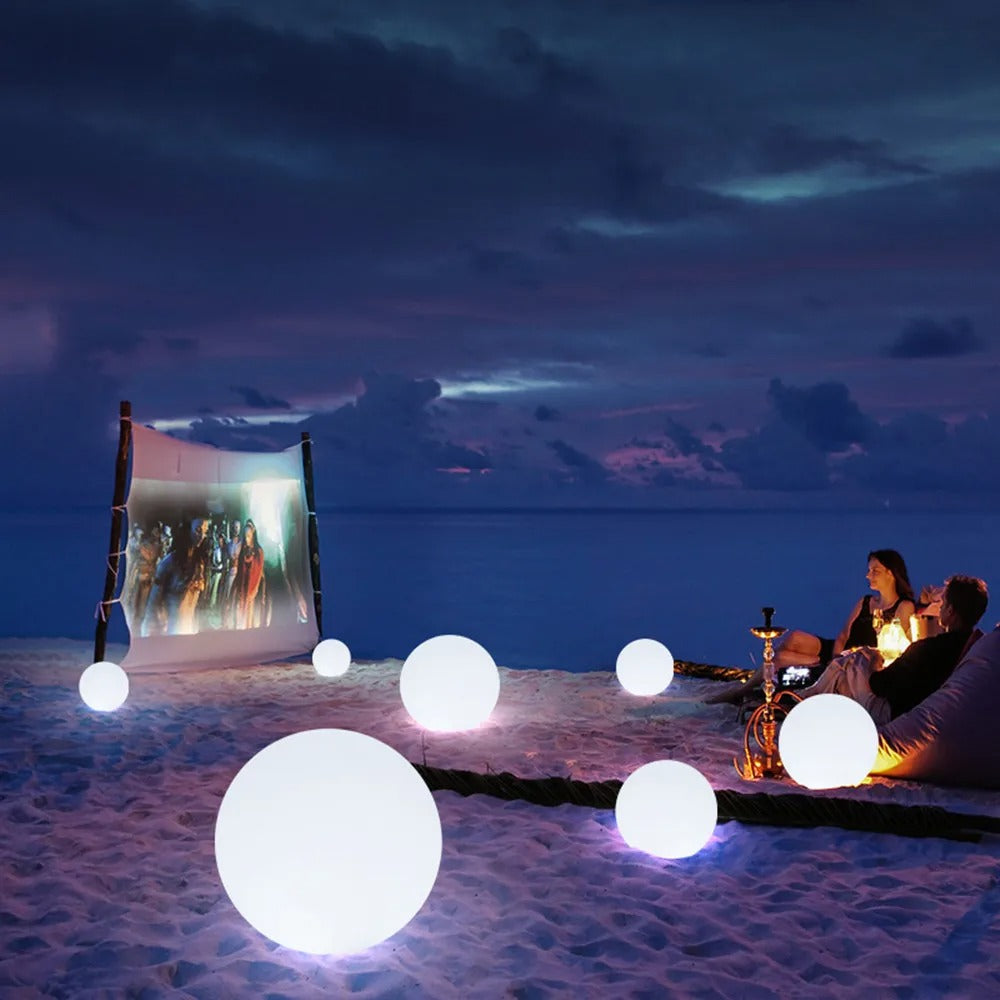 NoctaOrb Glow | Zachte LED tuinbol voor sfeervolle avonden buiten