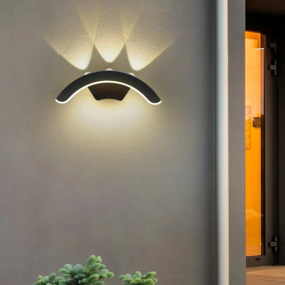 AeraLux Wall | Weerbestendige LED wandlamp voor tuin en balkon