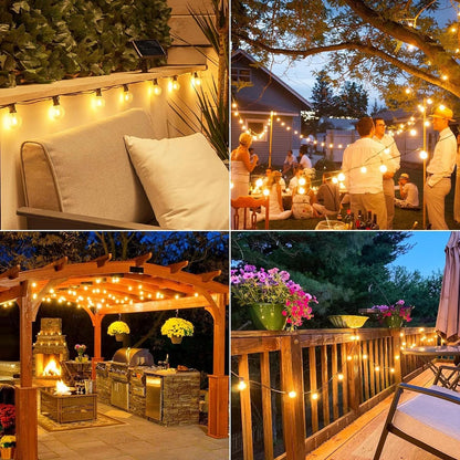 GardenGlow 7,6M | LED lichtslinger voor warme sfeerverlichting in tuin en terras