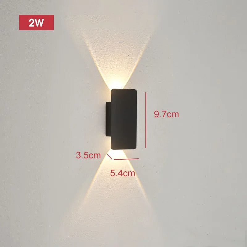 StriaGlow Wall | Slanke LED strip wandlamp voor binnen en buiten