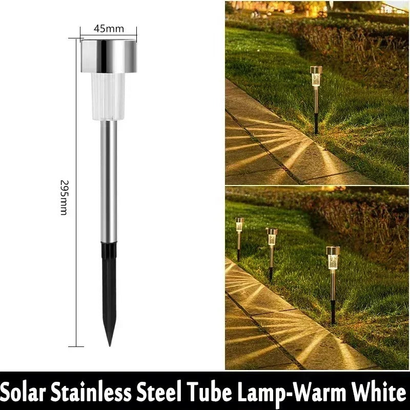 PathLume Solar | Solar tuinlampen voor sfeervolle en veilige paden (set van 10)