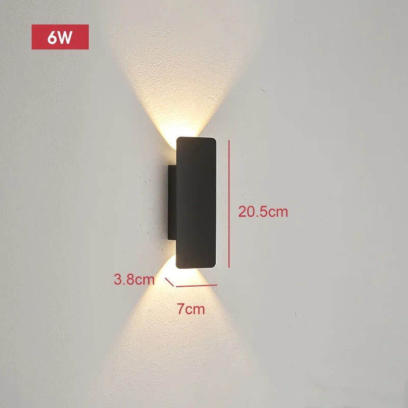 StriaGlow Wall | Slanke LED strip wandlamp voor binnen en buiten